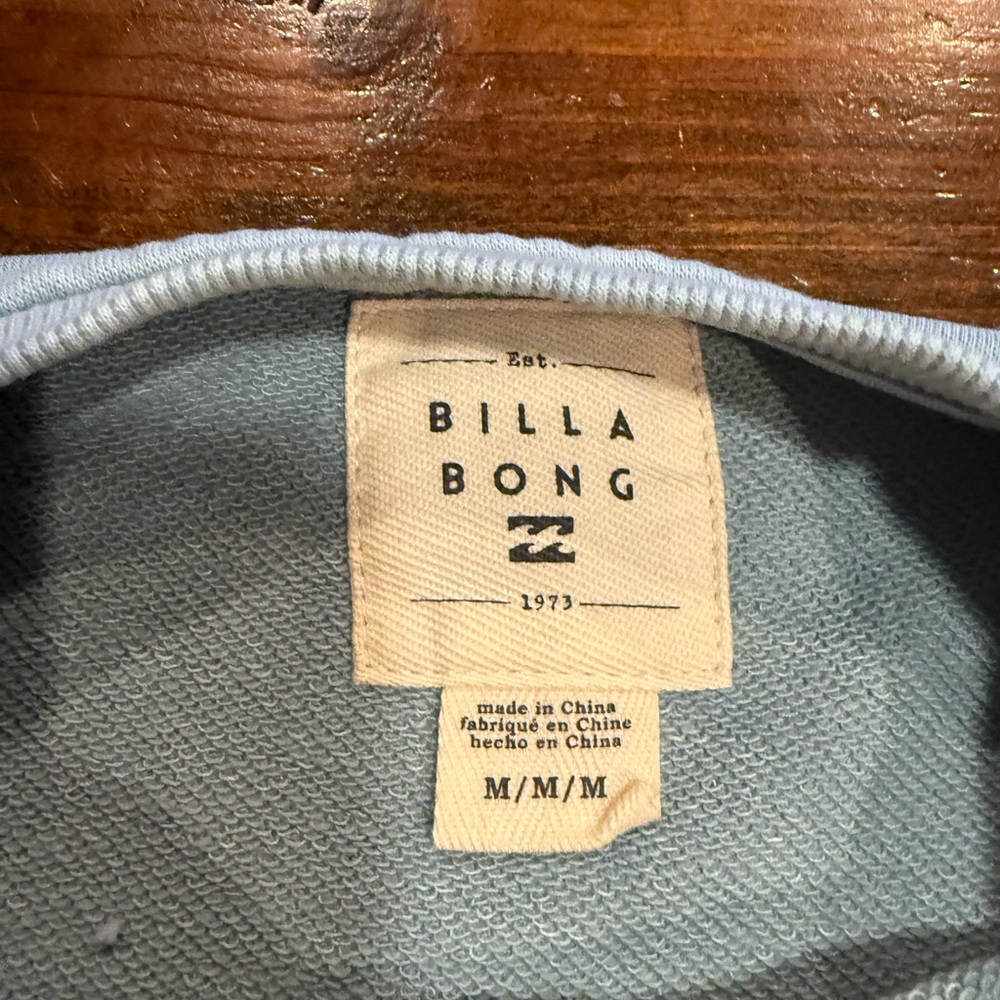 Girls Blue Billabong Sweater - Picture 2 of 3